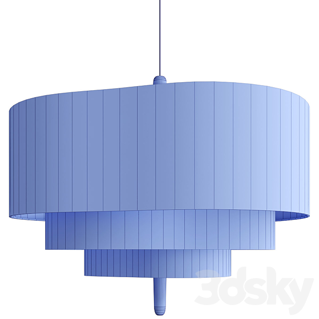 PEBBLE pendant lamp 3ds Max - thumbnail 3