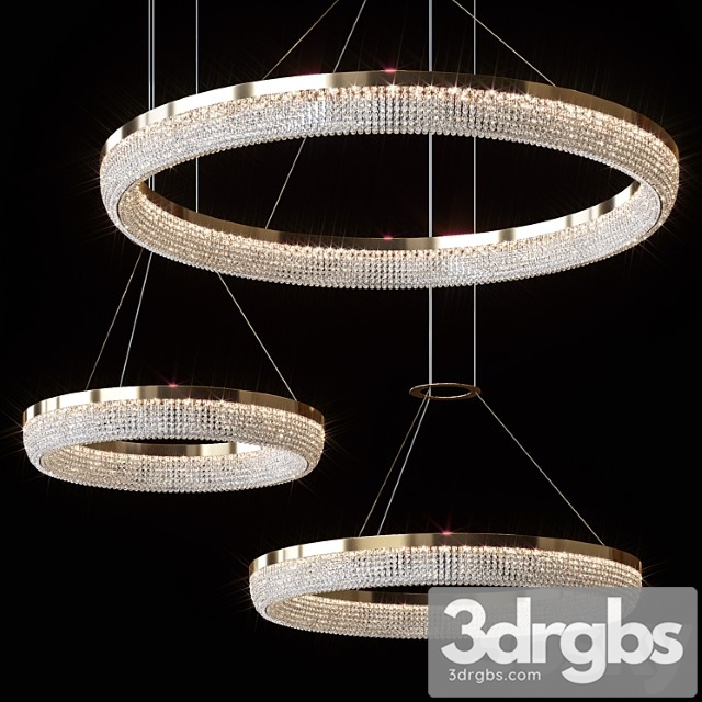 Pendant chandeliers carmen one by lampatron ? 45cm ? 60cm ? 80cm - thumbnail 1