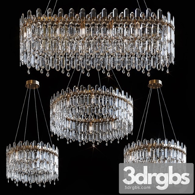 Pendant Chandeliers Julien by Lampatron 3dsmax Download - thumbnail 1