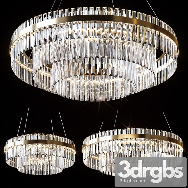 Pendant chandeliers voyage by lampatron ? 60cm ? 80cm ? 100cm - thumbnail 1