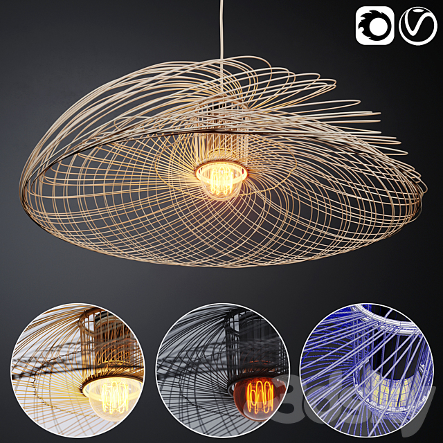 Pendant lamp _ PENDANT LIGHT _ FORESTIER 2 _ corona _ vray 3DSMax File - thumbnail 1