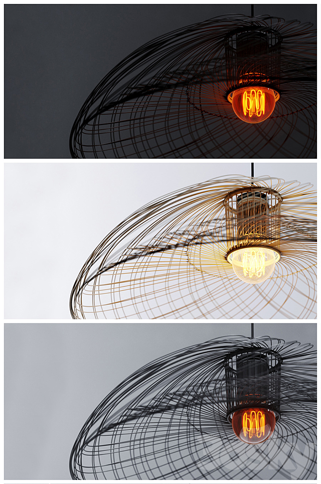 Pendant lamp _ PENDANT LIGHT _ FORESTIER 2 _ corona _ vray 3DSMax File - thumbnail 2