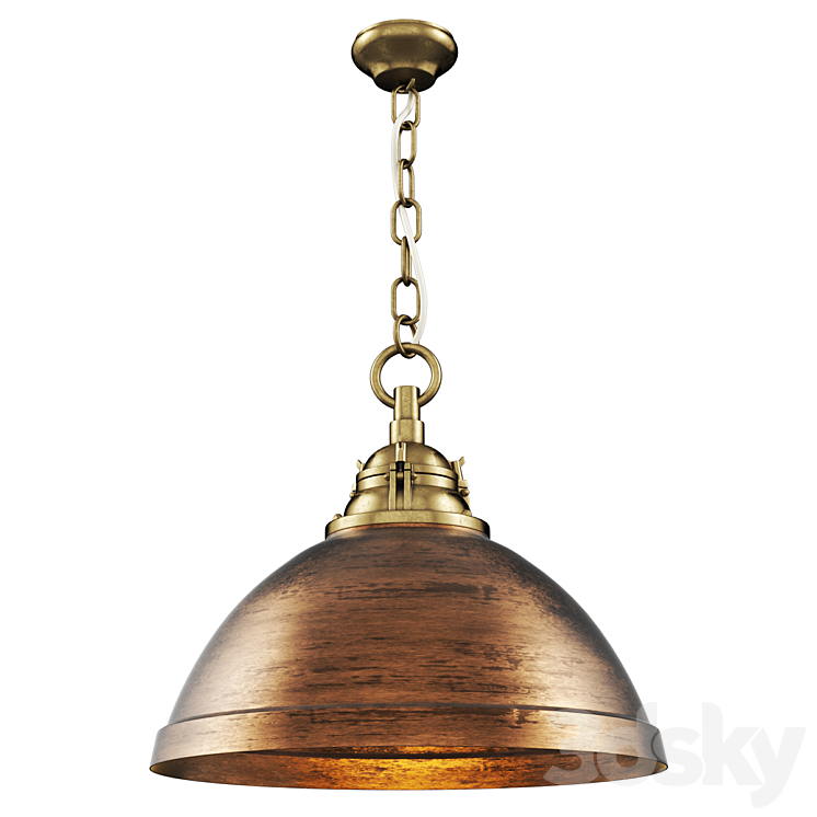 Pendant lamp Admiral Pendant 3DS Max Model - thumbnail 1