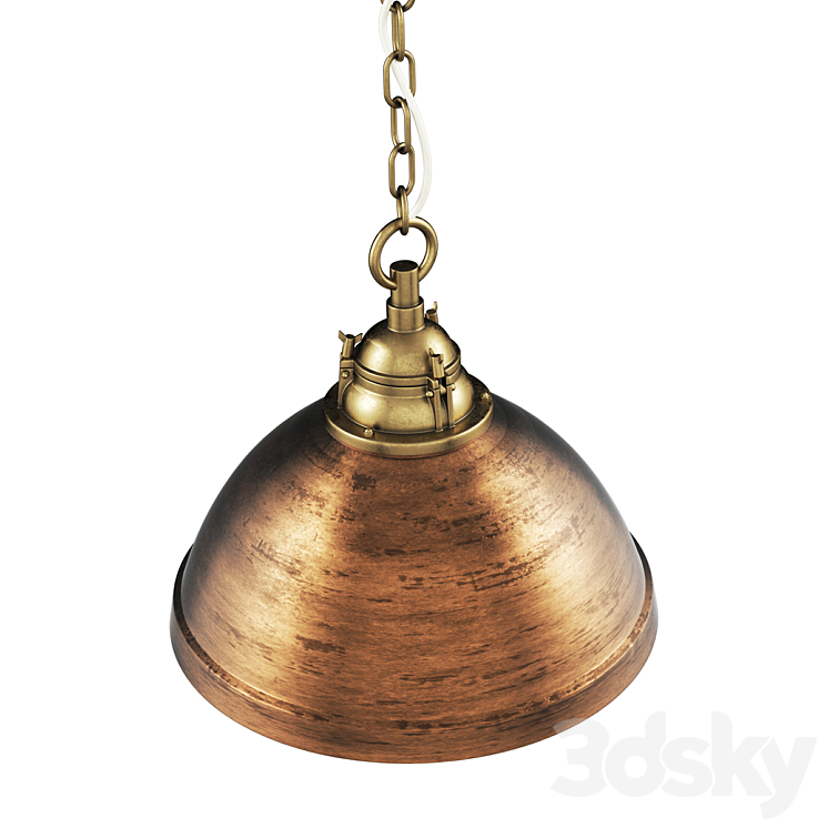 Pendant lamp Admiral Pendant 3DS Max Model - thumbnail 2