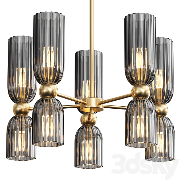 Pendant lamp Antic Maytoni 3ds Max - thumbnail 1