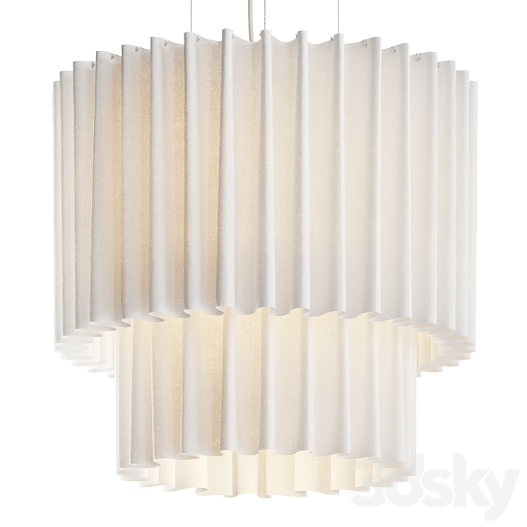 Pendant lamp axolight skirt 3DS Max Model - thumbnail 1