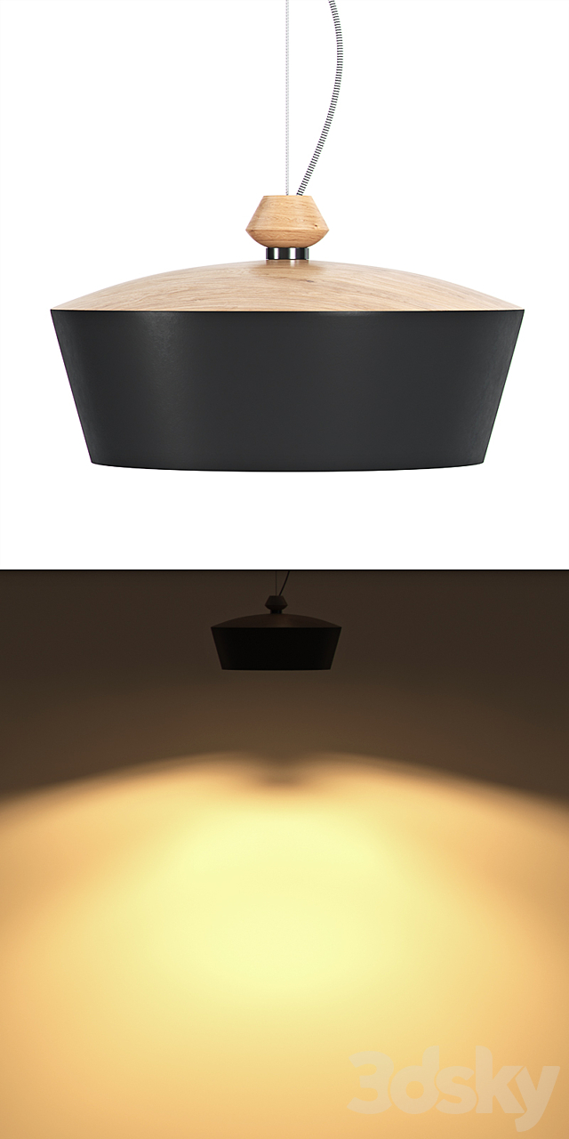 Pendant lamp BRAVA MOD239-05-B_MY 3DSMax File - thumbnail 2