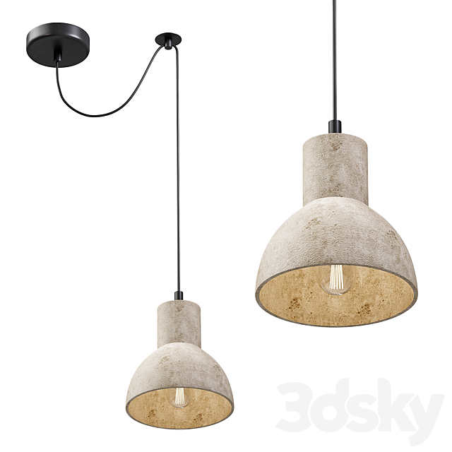 Pendant lamp Broni by maytoni 3ds Max - thumbnail 1