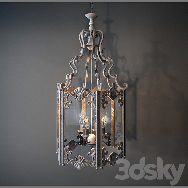 Pendant Lamp Classic 3DSMax File - thumbnail 1