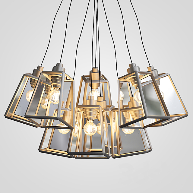 Pendant lamp collection 3DSMax File - thumbnail 2