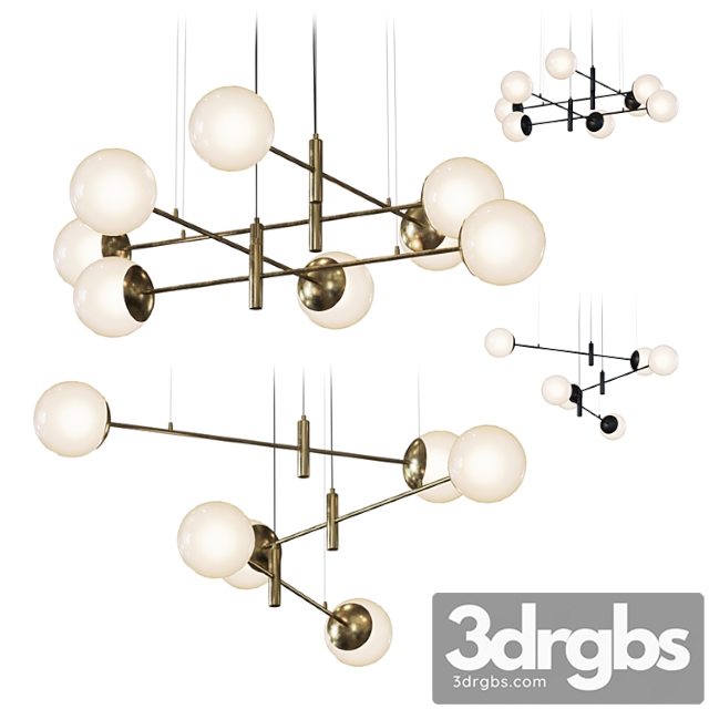 Pendant lamp eurosvet 70146 - thumbnail 1