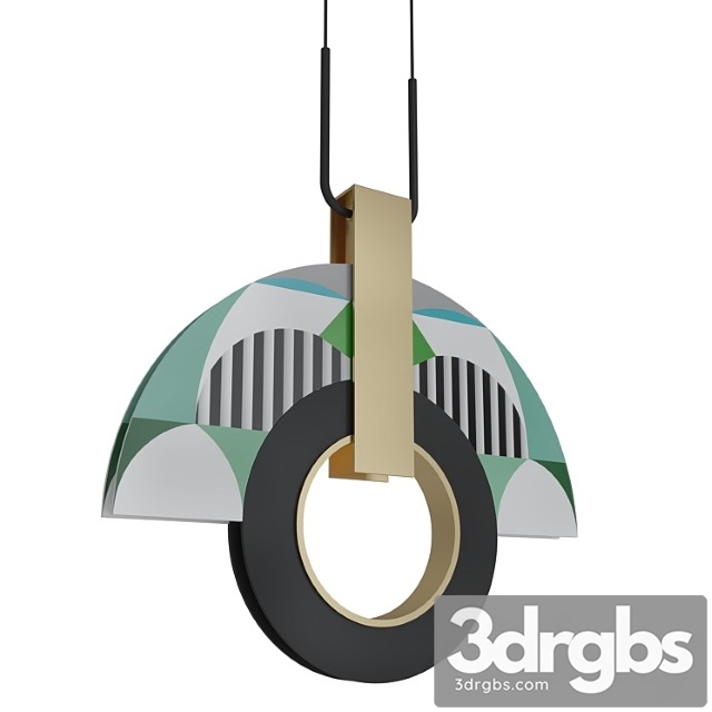 Pendant lamp fanale miami-f1a1-il 3dsmax Download - thumbnail 1