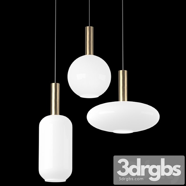 Pendant lamp ferm living 3dsmax Download - thumbnail 1