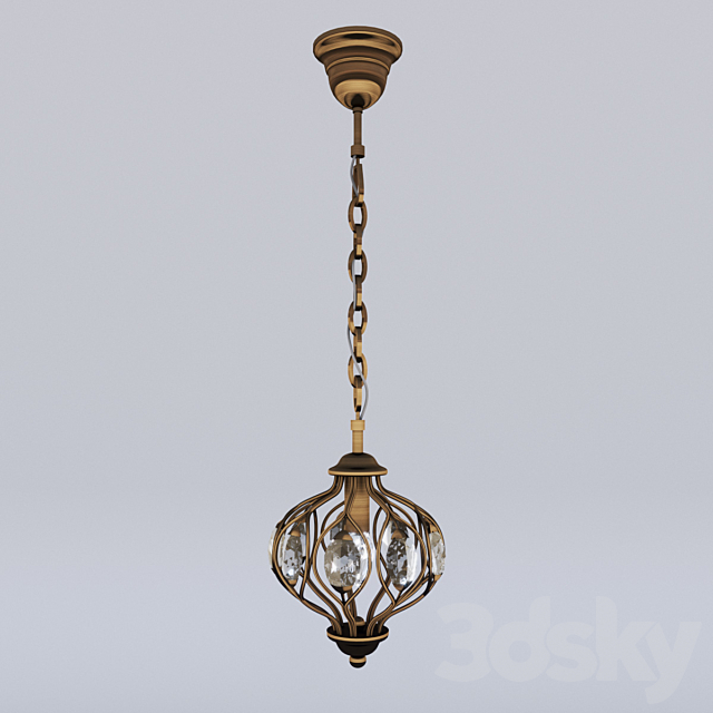 Pendant lamp Fes 1382-1P 3DSMax File - thumbnail 1