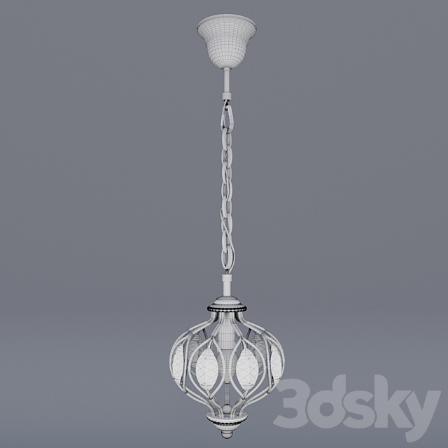 Pendant lamp Fes 1382-1P 3DSMax File - thumbnail 3