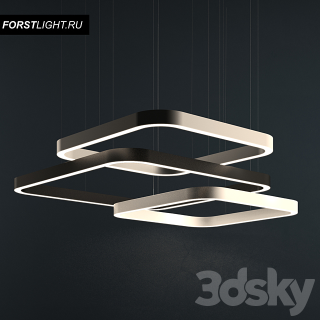 Pendant lamp Forstlight Frame 3DSMax File - thumbnail 1