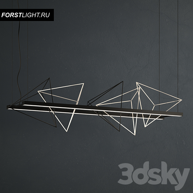 Pendant Lamp Frostlight Rock Garden 3DSMax File - thumbnail 1