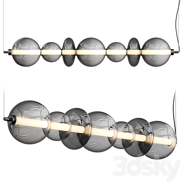 Pendant lamp Futuro Maytoni 3ds Max - thumbnail 1