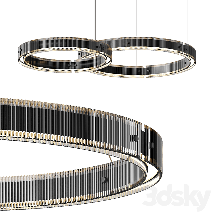 Pendant lamp Jackson Corner design 3DS Max Model - thumbnail 3