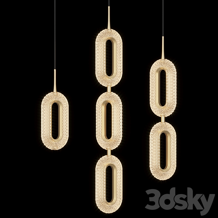 Pendant lamp KEZIA B Lampatron 3DS Max Model - thumbnail 1