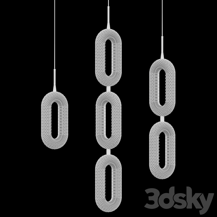 Pendant lamp KEZIA B Lampatron 3DS Max Model - thumbnail 2