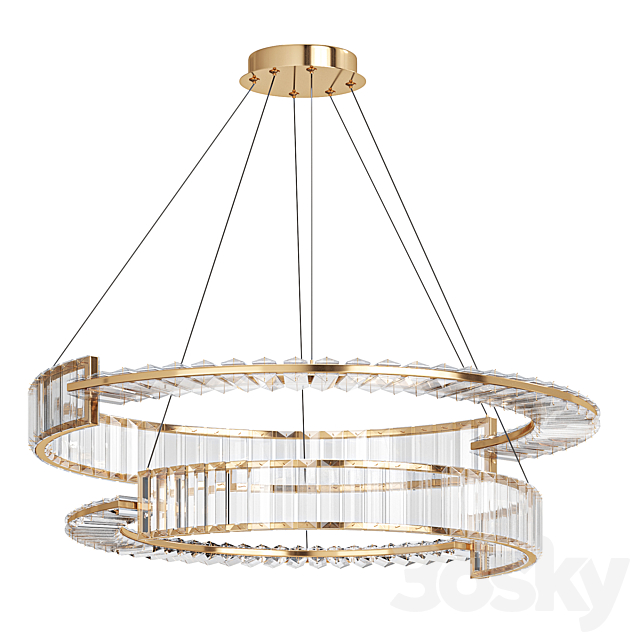 Pendant lamp Krone by maytoni 3ds Max - thumbnail 1