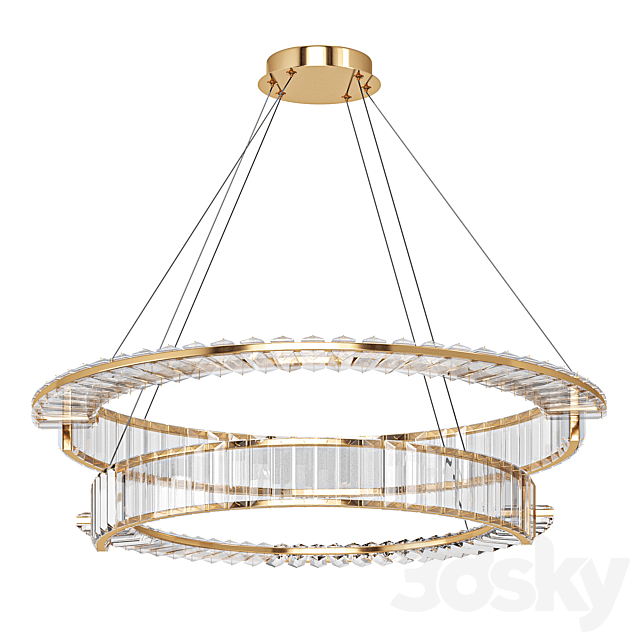 Pendant lamp Krone by maytoni 3ds Max - thumbnail 2