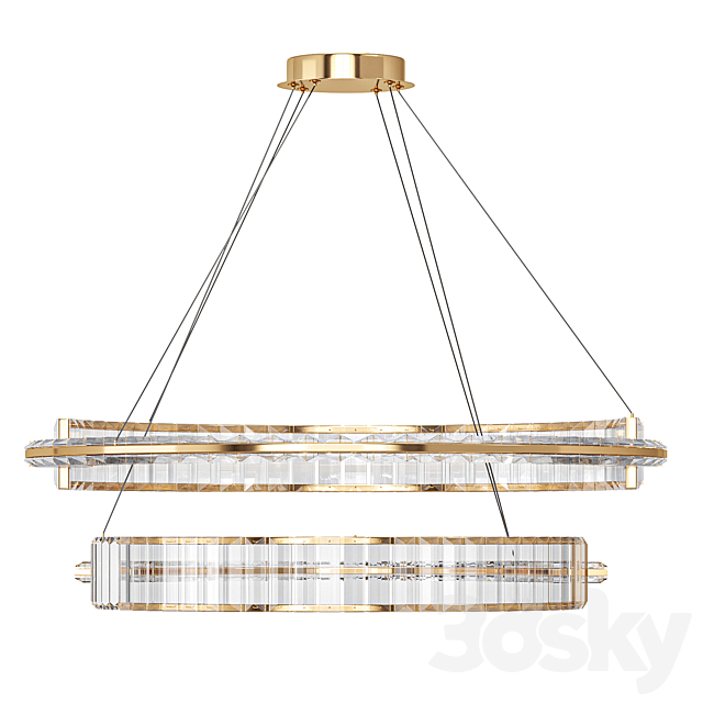 Pendant lamp Krone by maytoni 3ds Max - thumbnail 3