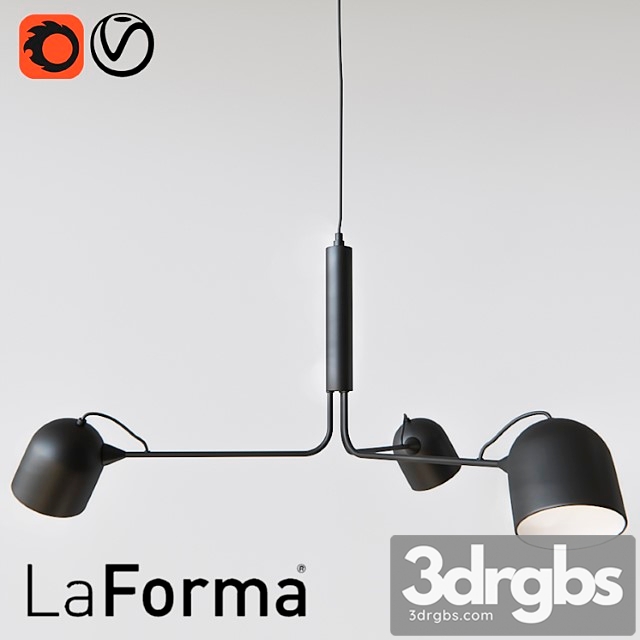 Pendant lamp liang 3dsmax Download - thumbnail 1