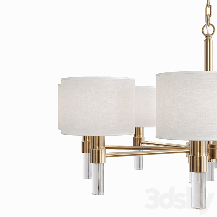 Pendant lamp Lino by Freya-Light 3DS Max Model - thumbnail 2