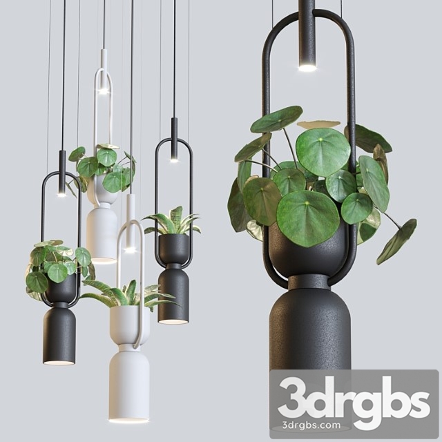 Pendant lamp luxcambra oxygen 3dsmax Download - thumbnail 1