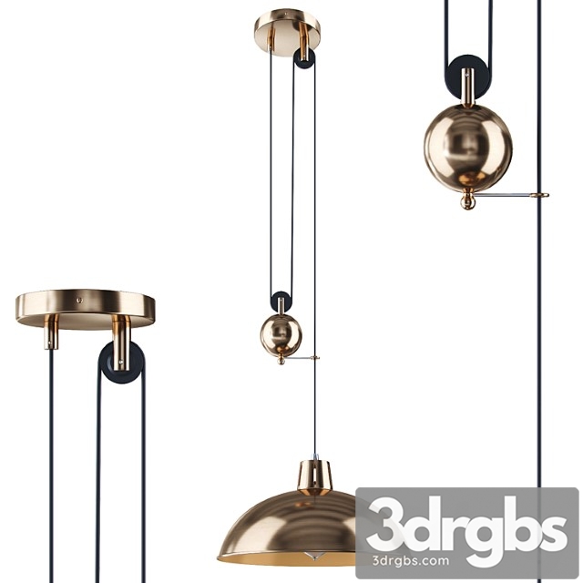 Pendant lamp mardy 64010 3dsmax Download - thumbnail 1