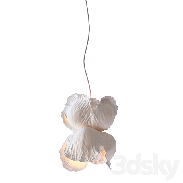 Pendant lamp Mathieu Lehanneur Guernica 3DS Max Model - thumbnail 6