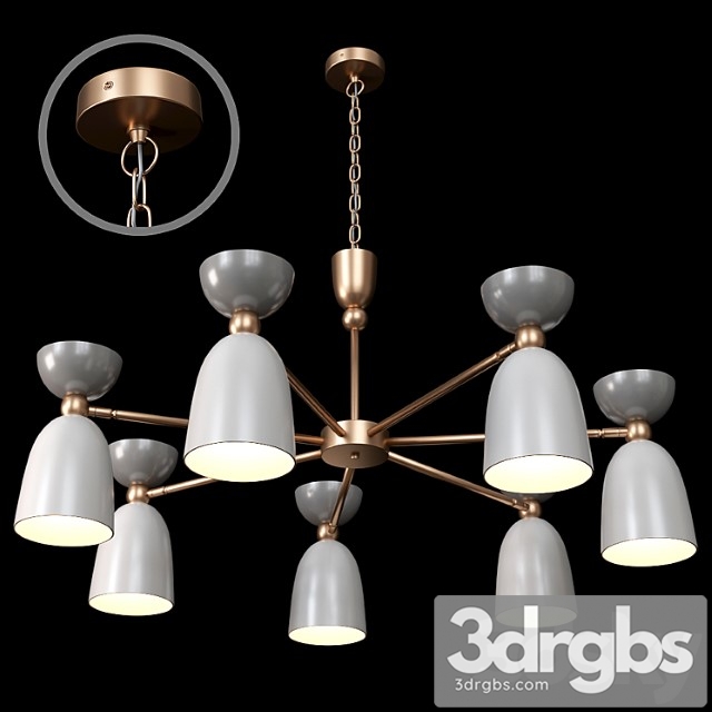 Pendant lamp maytoni cloches mod113pl-07w - thumbnail 1