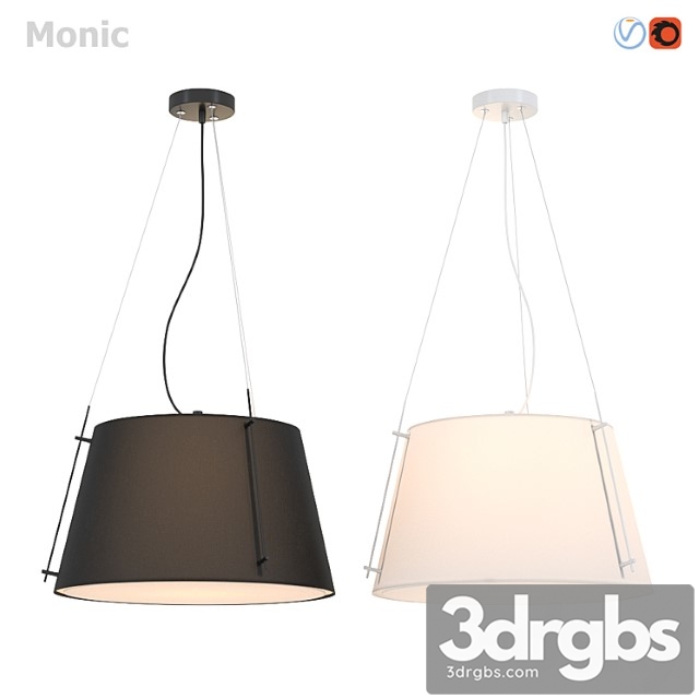 Pendant lamp maytoni monic 3dsmax Download - thumbnail 1