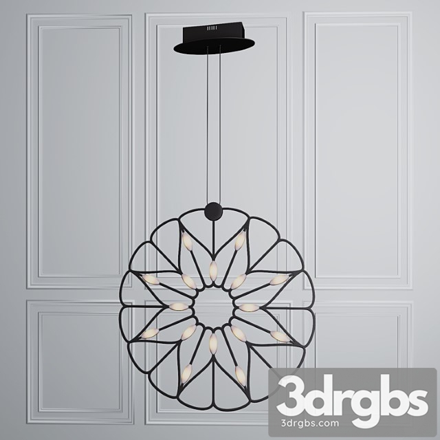 Pendant lamp maytoni volare mod037pl-l16b 3dsmax Download - thumbnail 1