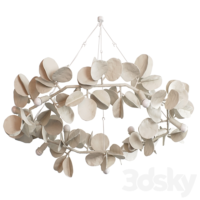 Pendant lamp Olga Engel Moonpapier Paris 3DS Max Model - thumbnail 2