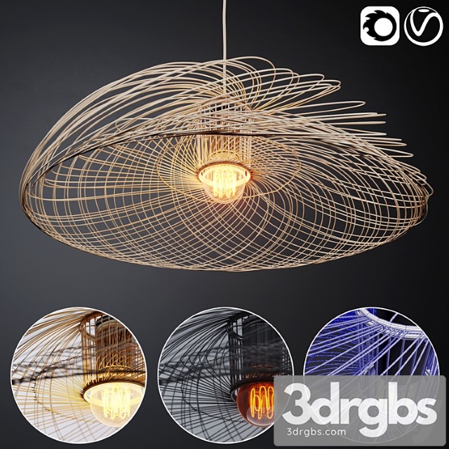 Pendant Lamp Pendant Light Forester 2 Corona Vray 3dsmax Download - thumbnail 1