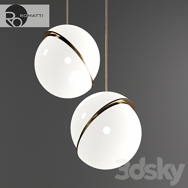 Pendant lamp Romatti Lieg 3DSMax File - thumbnail 1