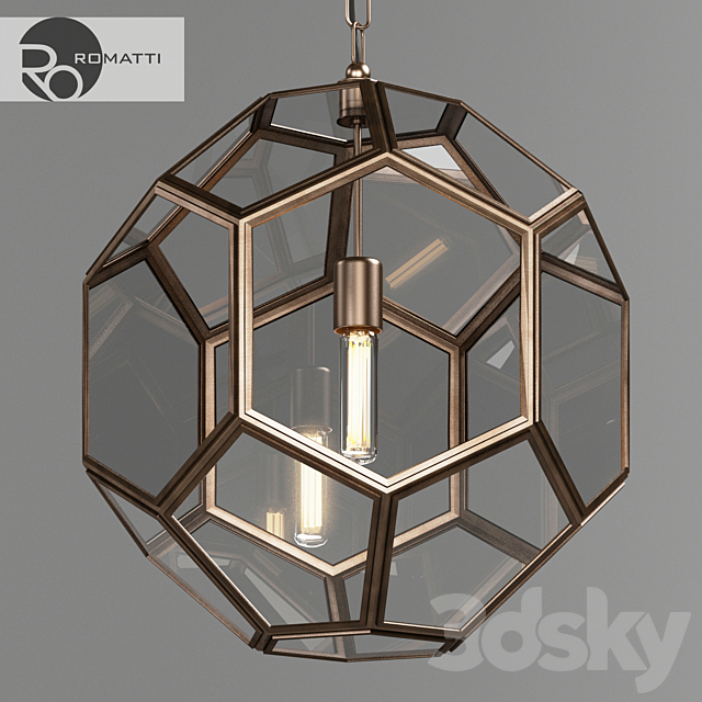 Pendant lamp Romatti Orazio 3DSMax File - thumbnail 1