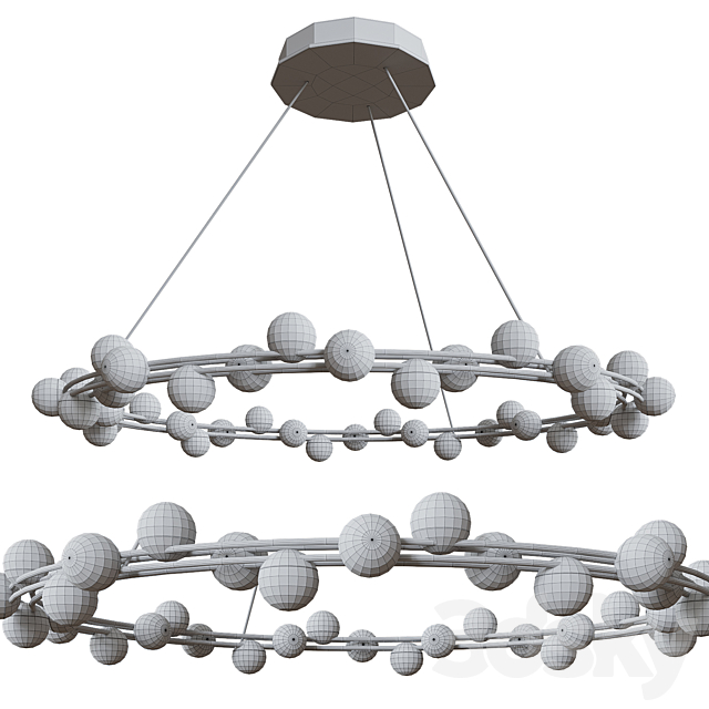 Pendant lamp Tessara by maytoni 3ds Max - thumbnail 3