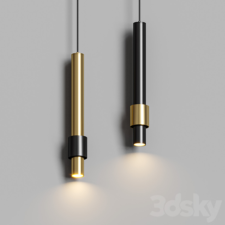 Pendant Lamp VOGEL 3DS Max Model - thumbnail 2