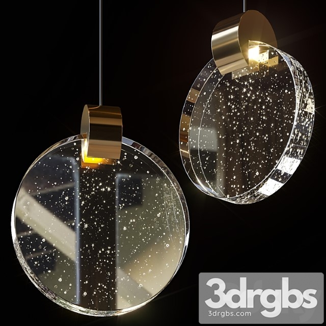 Pendant Lamps Celian and Celian Dou by Lampatron 3dsmax Download - thumbnail 1