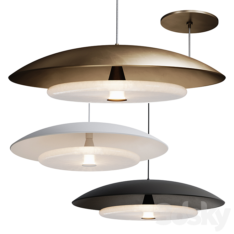 Pendant lamps Coral Dome from Soktas 3DS Max Model - thumbnail 1