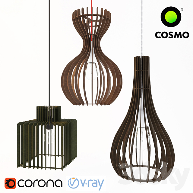 Pendant lamps Rebranta by Viriy 3DSMax File - thumbnail 1