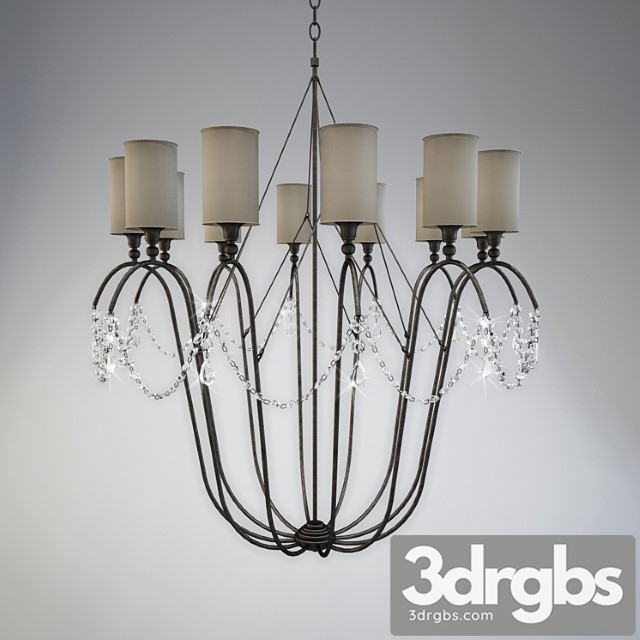 Pendant light 03-12 3dsmax Download - thumbnail 1