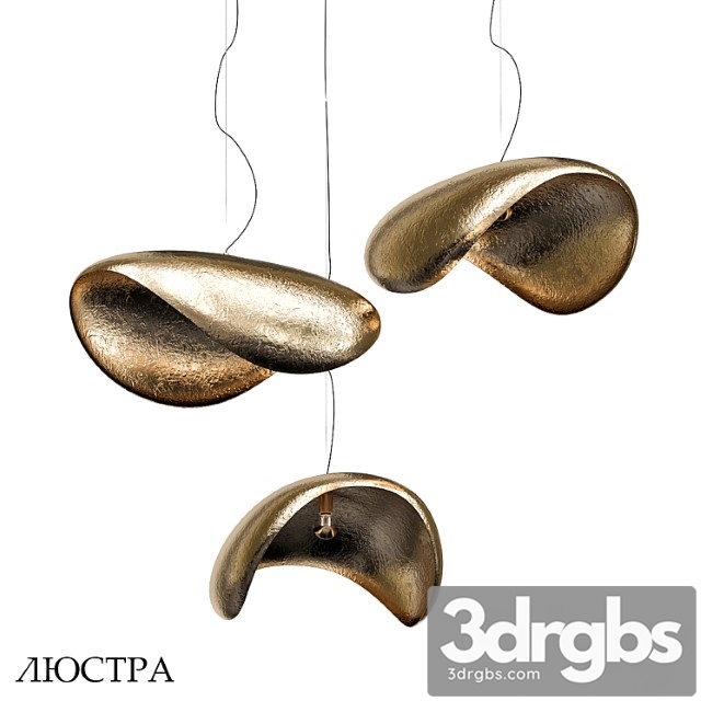 Pendant light 108158-28 3dsmax Download - thumbnail 1