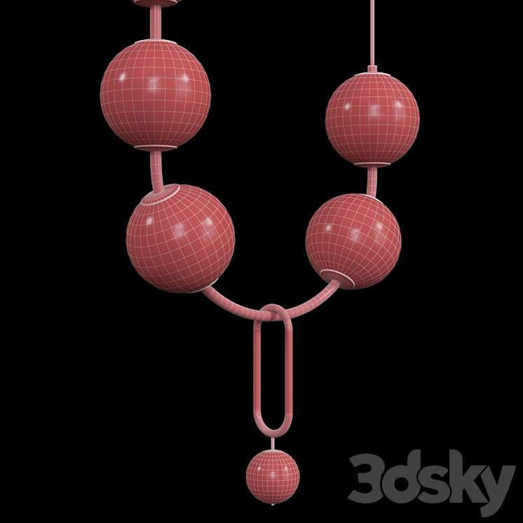 Pendant light 50 3DS Max Model - thumbnail 2