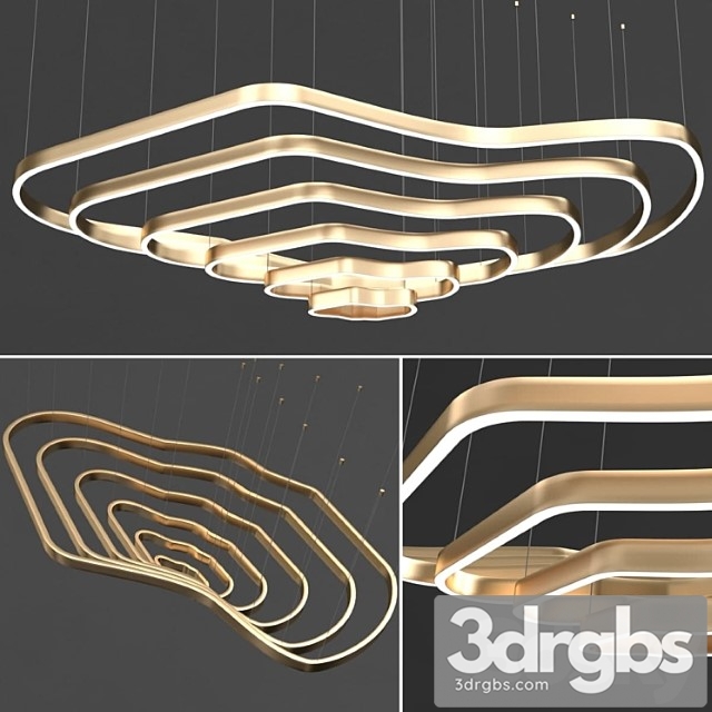 Pendant light Andante 3dsmax Download - thumbnail 1