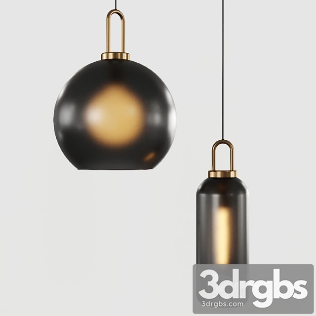 Pendant light lampatron gauss smoke  2 - thumbnail 1